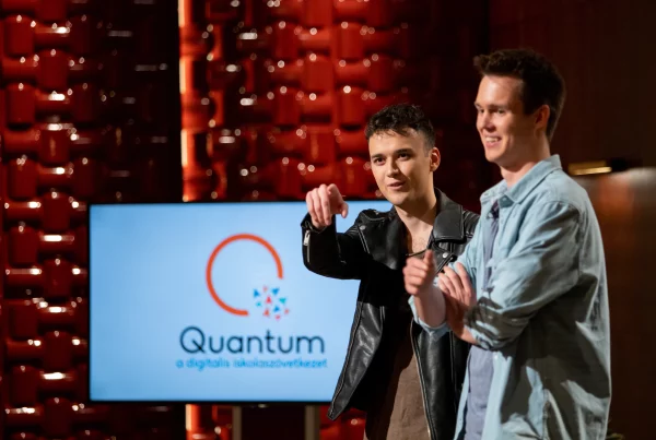 Bege Áron és Bőhm Zsombor a Cápák Között műsorában